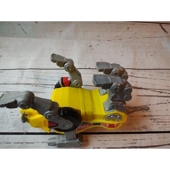 2015 Imaginext Power Ranger 10” Sabertooth Yellow Tiger Zord Animal - Picture 5 of 6